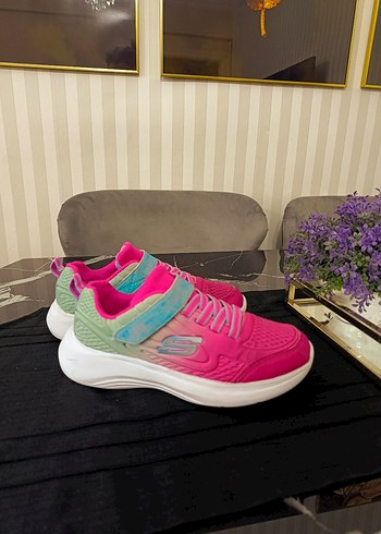 Kız Çocuk Çok Renkli Yılan Desenli Spor Ayakkabı - Görsel 10