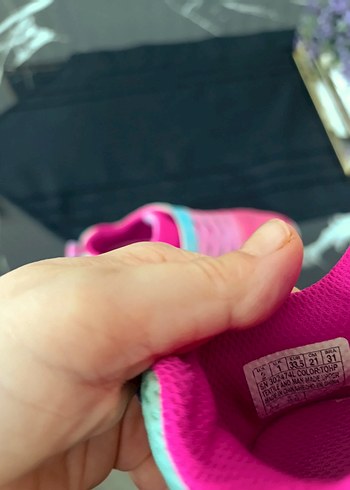 Kız Çocuk Çok Renkli Yılan Desenli Spor Ayakkabı - Görsel 3