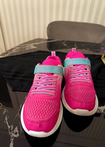 Kız Çocuk Çok Renkli Yılan Desenli Spor Ayakkabı - Görsel 6