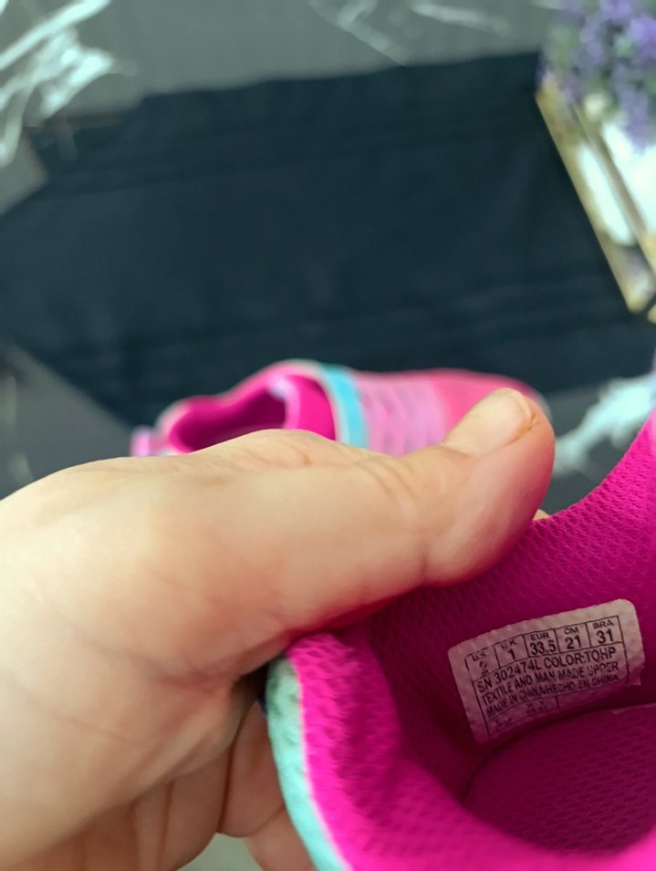 Kız Çocuk Çok Renkli Yılan Desenli Spor Ayakkabı - Görsel 3