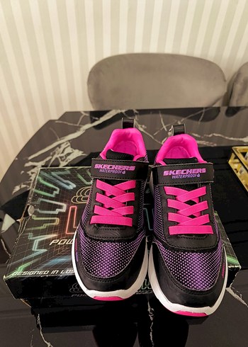 Mor Baskılı Kız Çocuk Spor Ayakkabı - Görsel 9