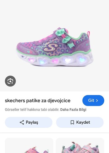 Skechers Kız Çocuk Mor Parlak Sneakers