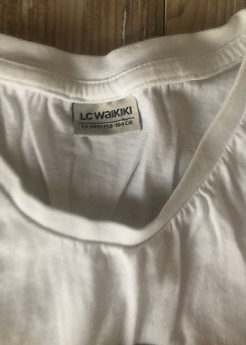 LC Waikiki Baskılı Kolsuz Beyaz çocuk Tişört