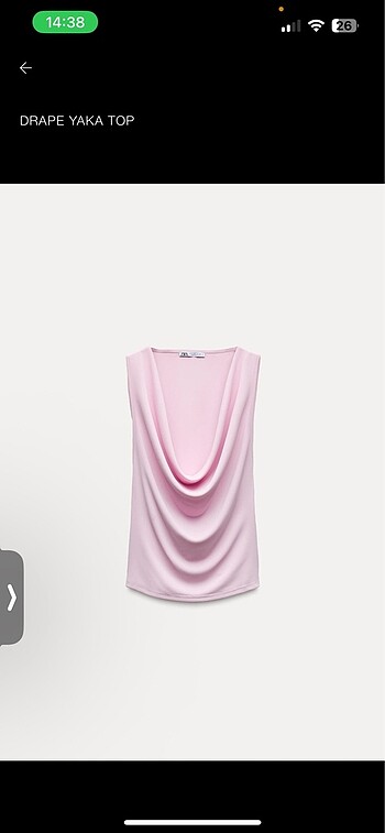 s Beden Dökümlü drape top