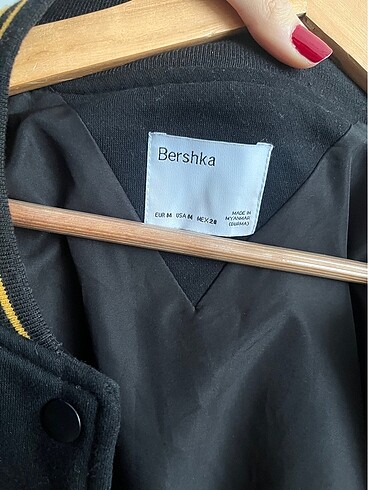 m Beden Bershka kolej ceket
