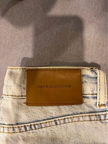 34 Beden mavi Renk wide leg kot