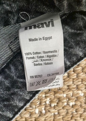 Antrasit yırtık high rise pantolon - Görsel 5