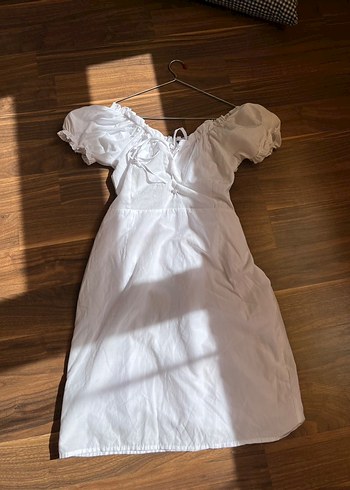 Beyaz fairycore y2k Elbise - Görsel 4