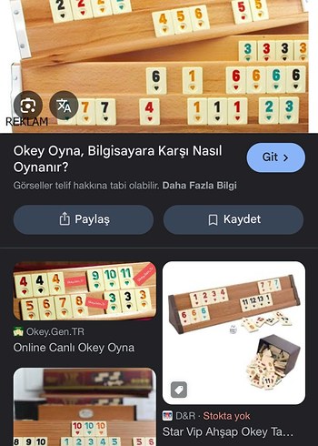 Okey takimi
