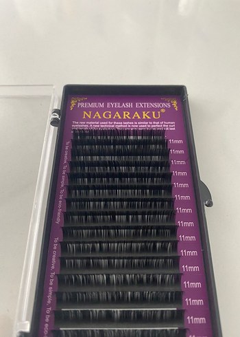 NAGARAKU 20 adet ipek kirpik - Görsel 2