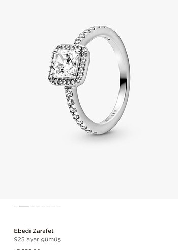 Pandora Baget Yüzük Sertifikalı - Görsel 4