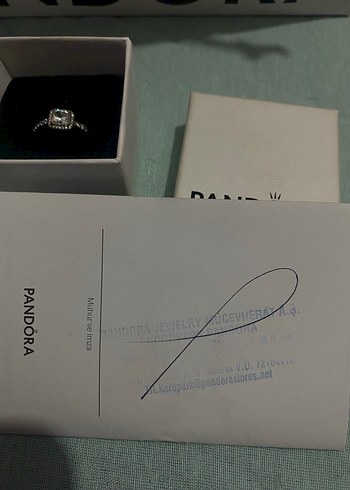 Pandora Baget Yüzük Sertifikalı - Görsel 3