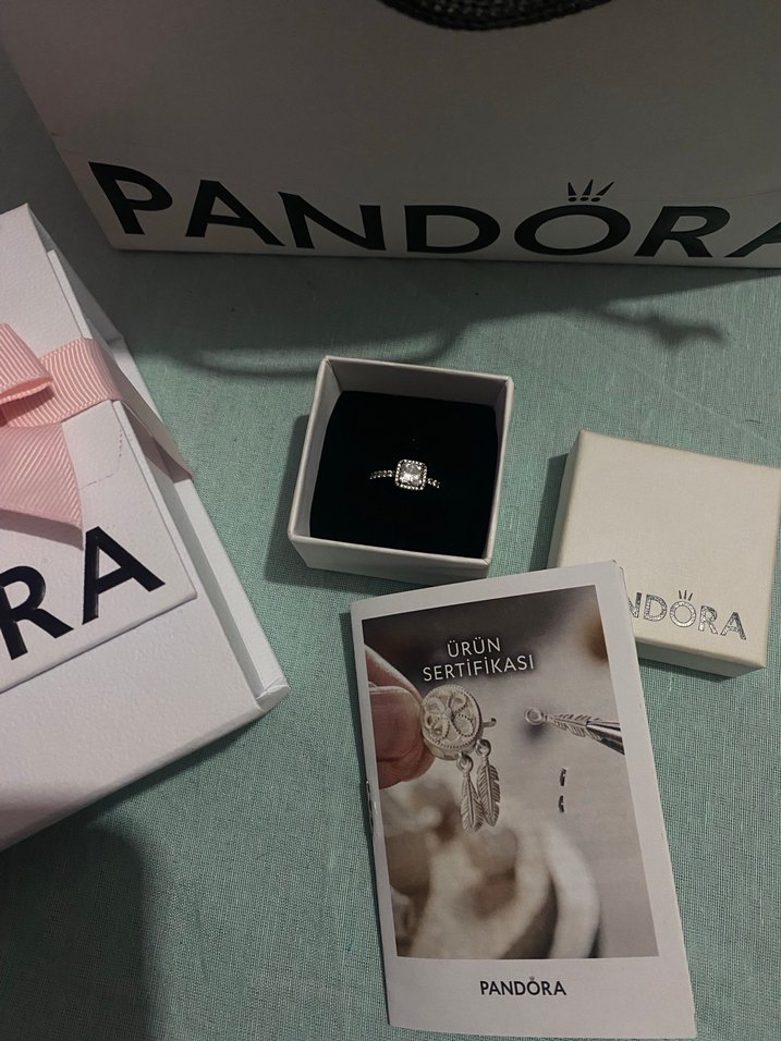 Pandora Baget Yüzük Sertifikalı - Görsel 2
