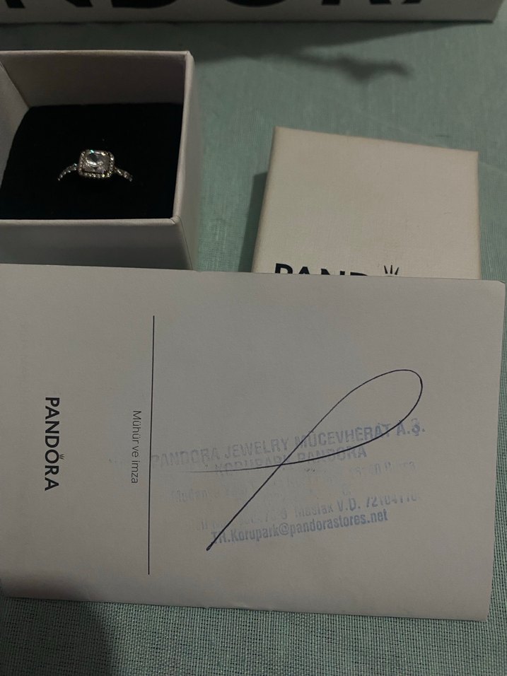 Pandora Baget Yüzük Sertifikalı - Görsel 3