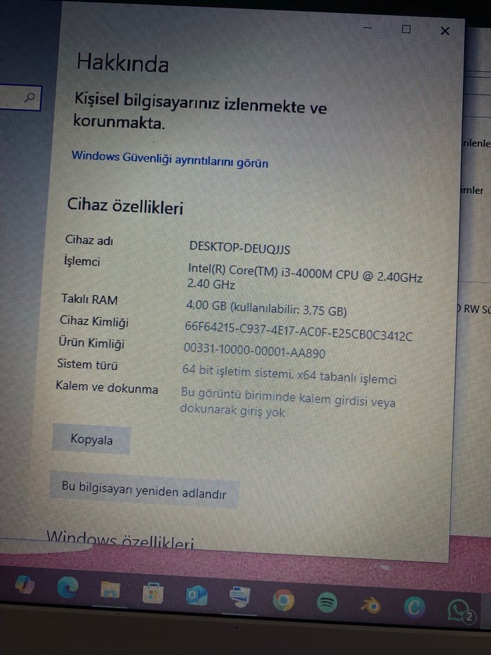 Casper nirvana 15.6 - Görsel 2