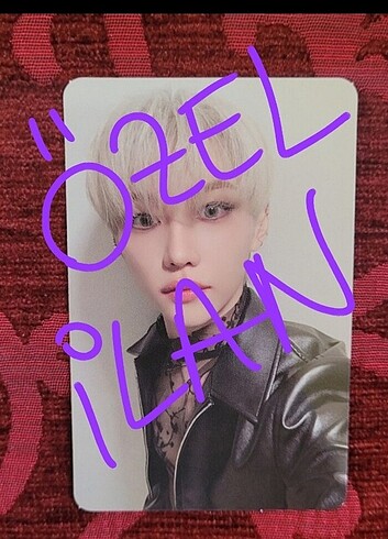 Stray kids felix photocard