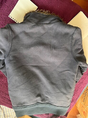 m Beden lacivert Renk Abercrombie&Fitch Unisex Mont