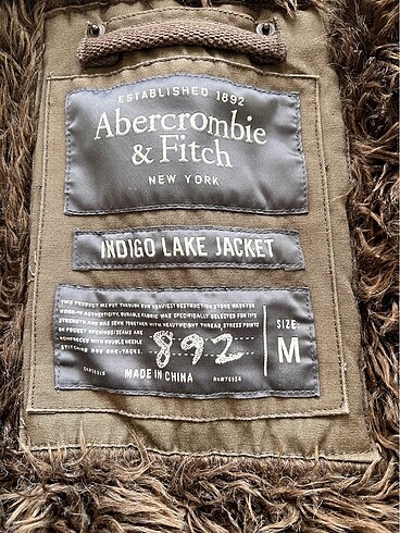 m Beden Abercrombie&Fitch Unisex Mont