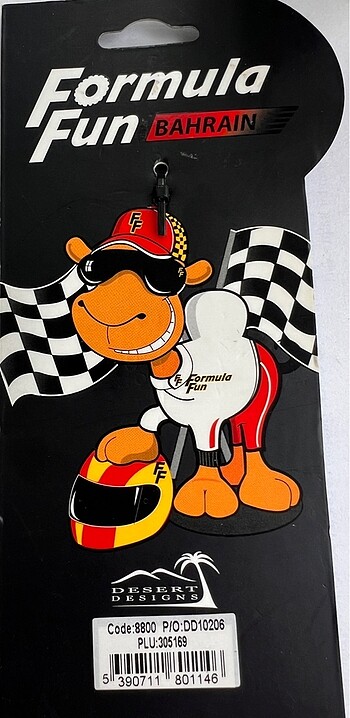 Formula Bahreyn Grand Prix hatırası anahtarlık