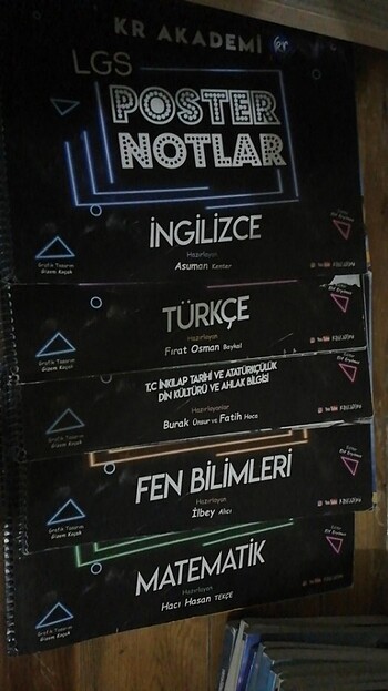 KR akademinin poster notları LGS 8.sınıf