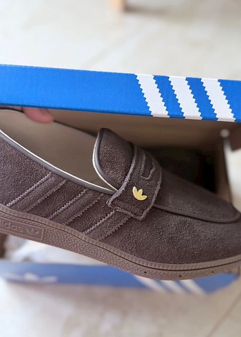 Adidas Kahverengi Suet Loafer