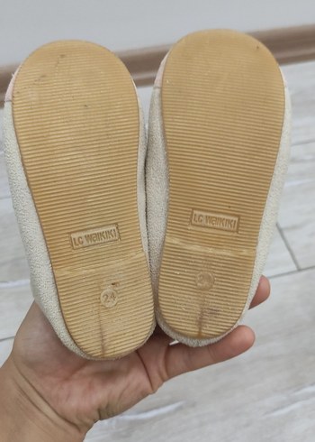 LC Waikiki Lc Waikiki Kız Çocuk Nakışlı Bej Babet