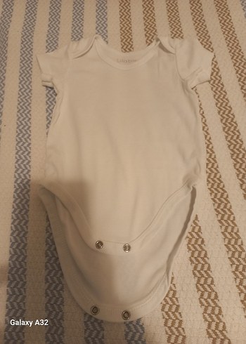 Beyaz Pamuklu Bebek bady zıbın 5 li 125 tl - Görsel 2