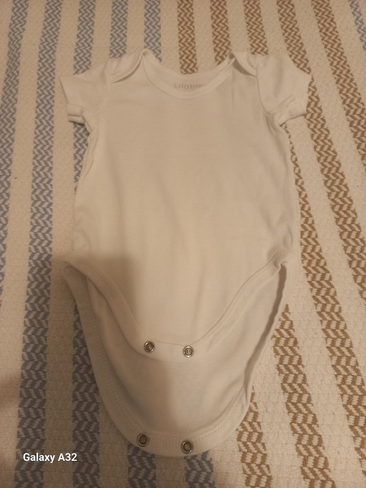 Beyaz Pamuklu Bebek bady zıbın 5 li 125 tl - Görsel 2