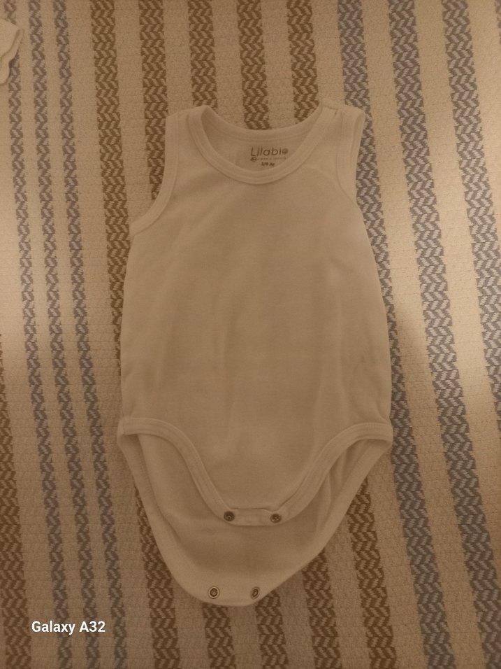 Beyaz Pamuklu Bebek bady zıbın 5 li 125 tl - Görsel 3