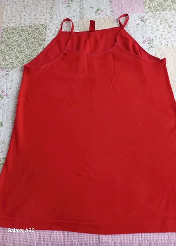 LC Waikiki Kırmızı Askılı Kadın Midi Atlet