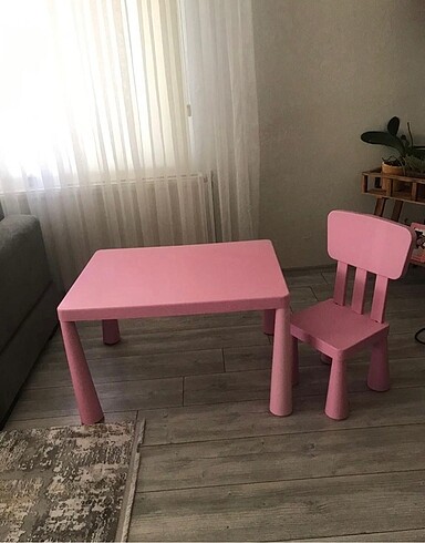 Ikea mamut masa sandalye