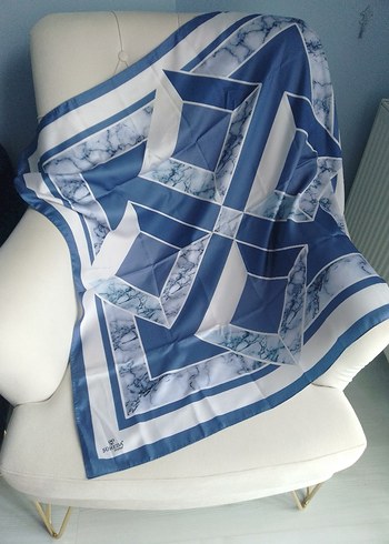 Renkli Modern Kadın İpek eşarplar - Görsel 4