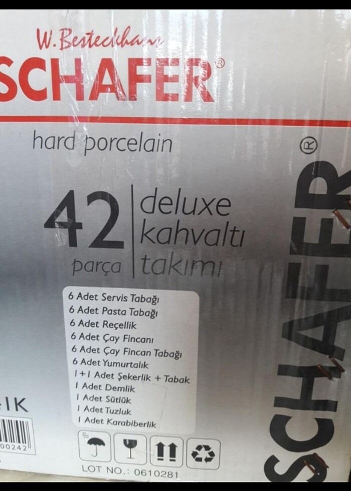 Schafer kahvaltı takımı - Görsel 4