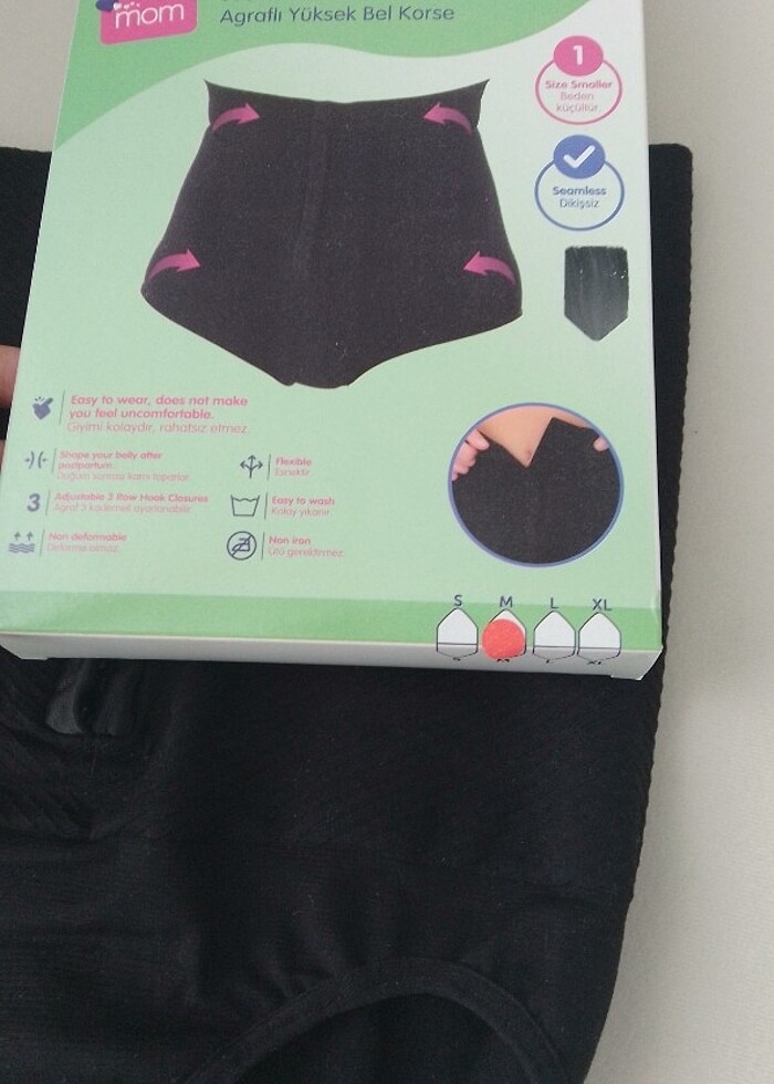  Agraflı Lohusa korse - Görsel 3