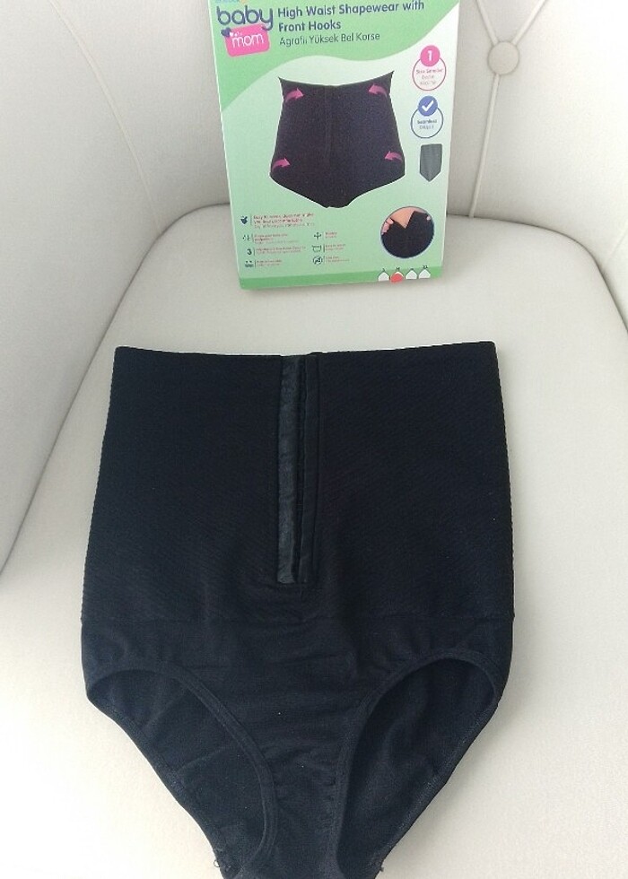  Agraflı Lohusa korse - Görsel 4