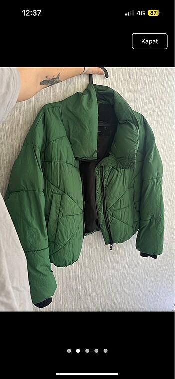 Stradivarius Şişme mont