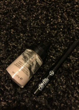 Revlon makyaj bazı w7 eyeliner