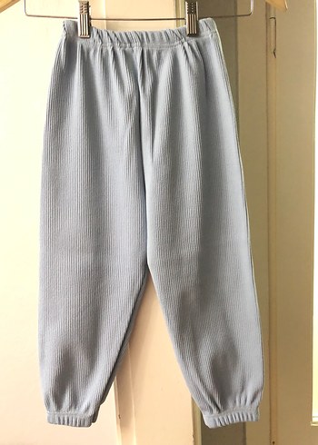 Erkek Çocuk Mavi Rahat Kesim Eşofman Altı - Görsel 3