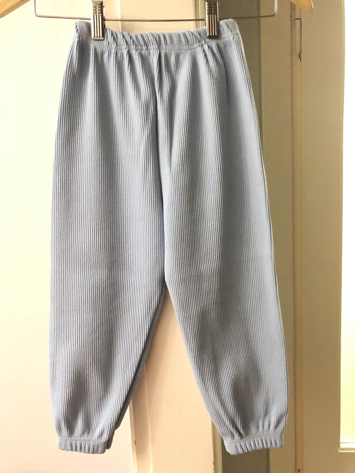 Erkek Çocuk Mavi Rahat Kesim Eşofman Altı - Görsel 3