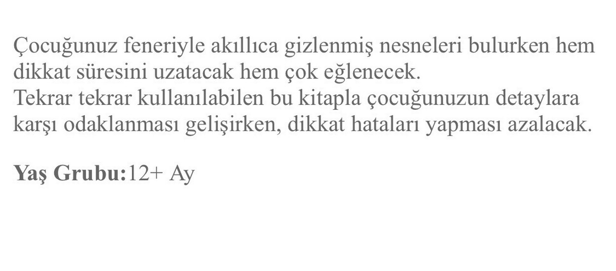 Fenerli Kitap 12-36 Ay Ara-Bul - Görsel 2