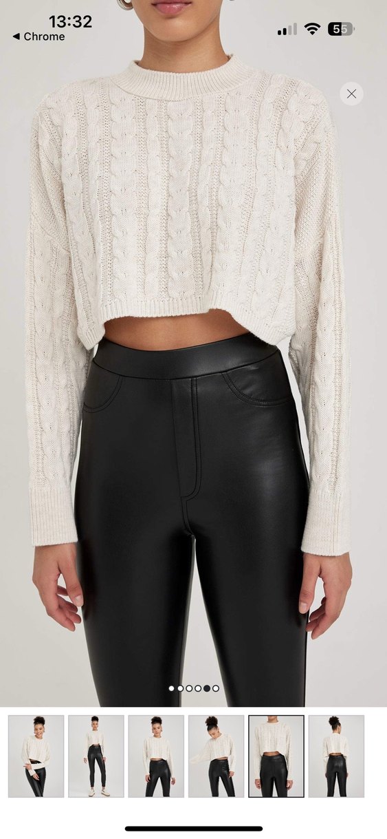 CROP KAZAK - Görsel 4