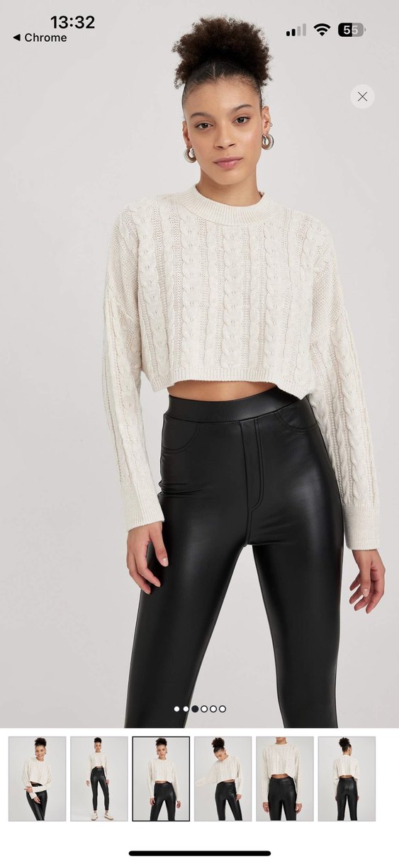 CROP KAZAK - Görsel 2