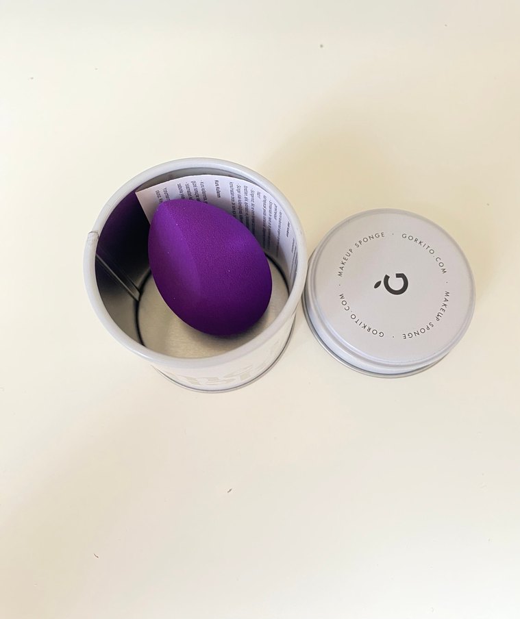Görkito Lila Makyaj Süngeri - Görsel 2