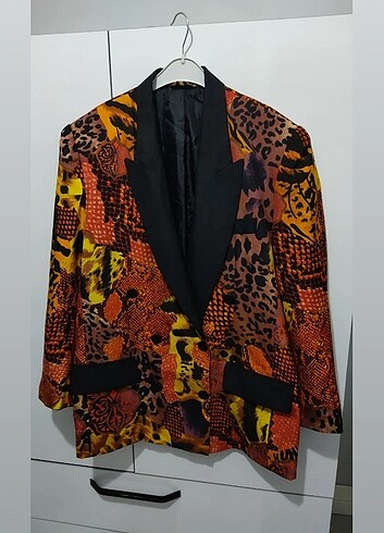 Vintage Bayan blazer ceket 