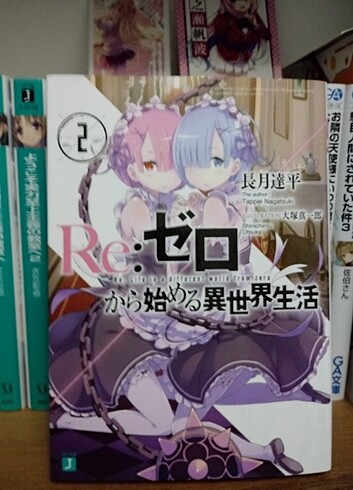 Re Zero Light Novel 2,4,5