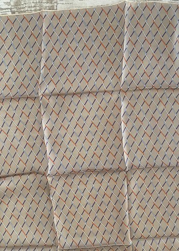 Armine belli ipek twil eşarp - Görsel 2