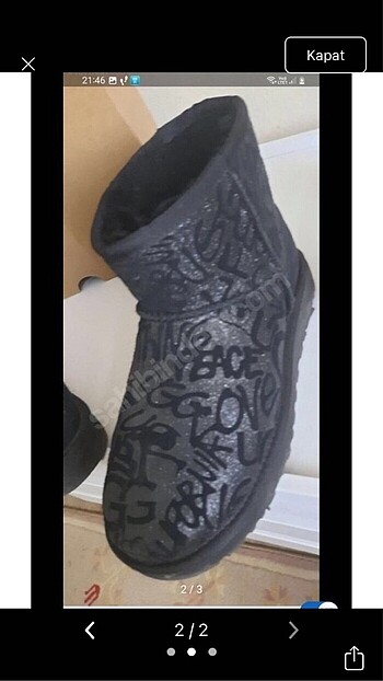 Ugg Orjinal ugg limitli seri
