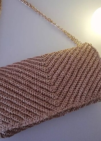 Tasarım mango model hasır çanta