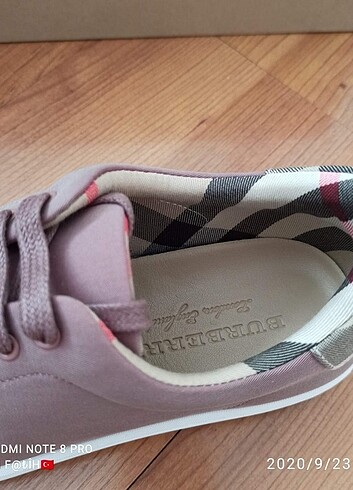 38 Beden Burberry casual kadın spor ayakkabı 