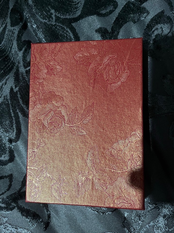 Taş İşlemeli Vintage Tarak ve Ayna Seti - Görsel 3